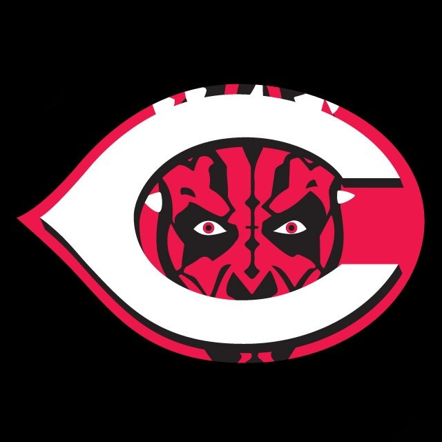 Cincinnati Reds Star Wars Logo fabric transfer